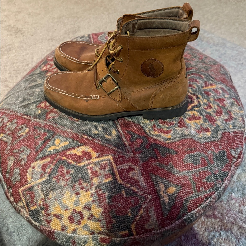 Men's Brown Leather Boots
